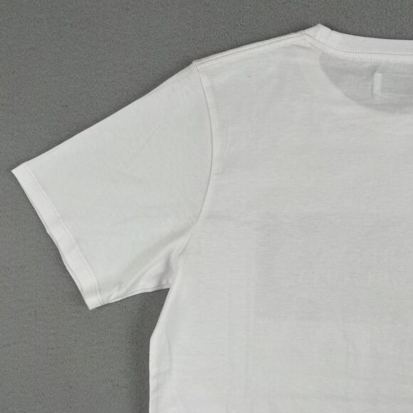 NWT Saturdays NYC White Mosaic Block Short Sleeve Crew Neck Shirt Men’s Size S - Picture 14 of 16